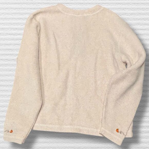 Vtg 90s Disney Catalog Winnie the Pooh Tigger Fall Fleece Henley Sweatshirt S - Picture 10 of 11